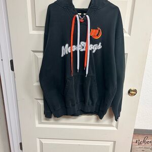 pennant mens XL black MOON DOGS Hoodie